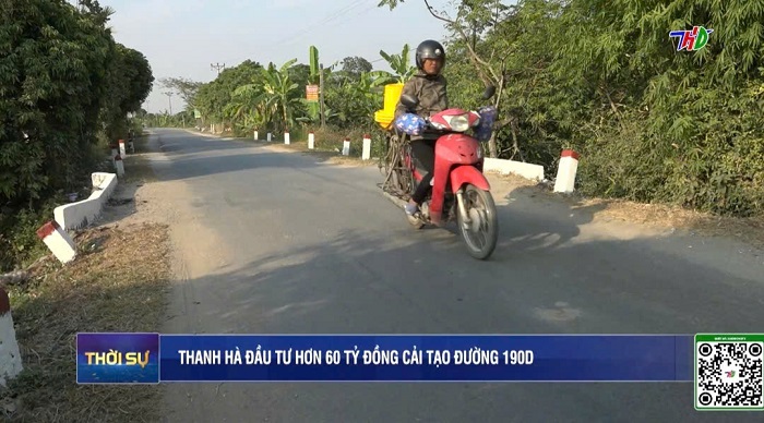 Thanh Hà đầu tư hơn 60 tỷ đồng cải tạo đường 190D